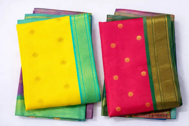 Traditional banarasi silk saree - Image 2 in Hyderabad